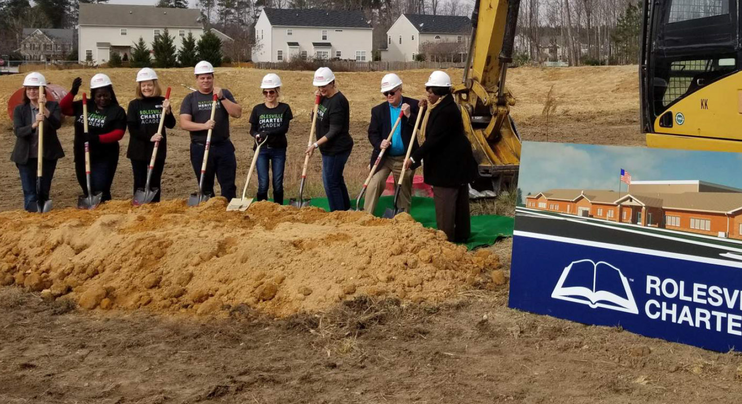 Gilbane Building Company Breaks Ground on Rolesville Charter Academy